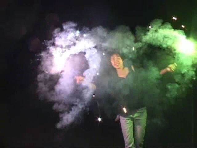 「ぷち濡れ Vol.1 星那育見 14才」黒衣装花火