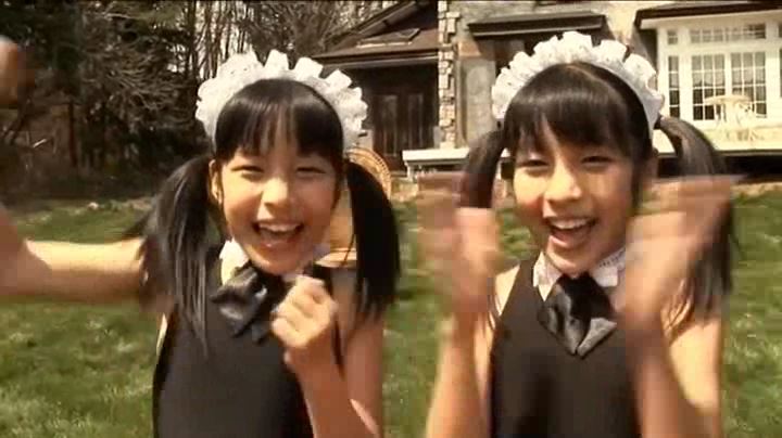 ちさみさ初めてのお泊り!「伊藤ちさと・伊藤みさと」メイド上半身